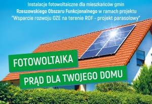 28 lipca spotkanie na temat instalacji fotowoltaicznych